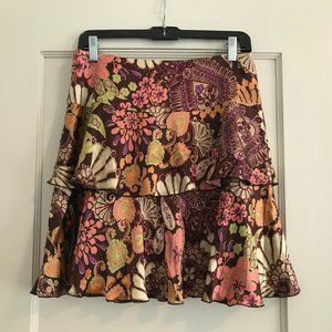 Trina Turk | Floral Tiered Skirt